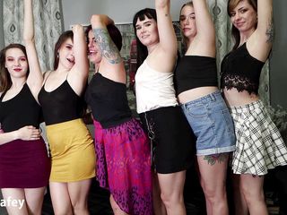 Ziva Fey: Ziva Fey - Armhåla display med Larz, Skye, Mewchii, Jurnee och...