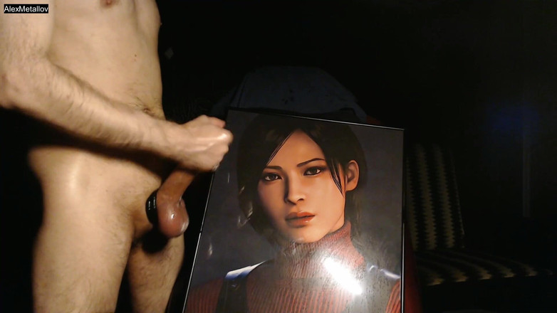 Alex Metallov: Cum Tribute for Ada Wong (karakter game dari resident evil 4 remake)...