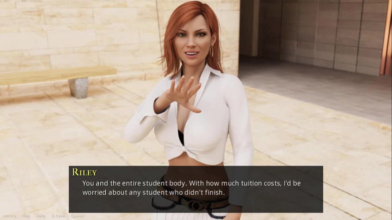 Dirty GamesXxX: Un bărbat pentru toți: avem o fată sexy în acest colegiu -...
