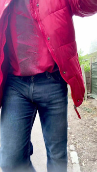 Out Walking Commando and the Monster Inside My Jeans Is Bulging Out