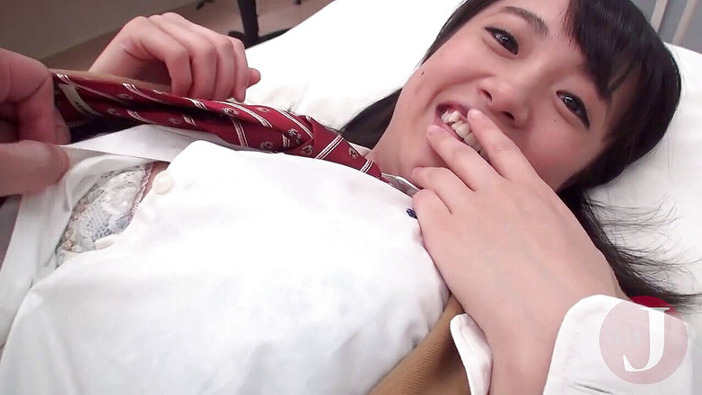 Asian happy ending: Hairy asian teen rides her bf's cock