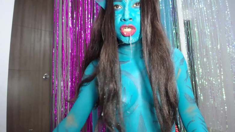 Quirapretty99: Avatar neytiri haloween video