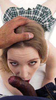18 Plus Czech Girl Maya Sinn Interracial BBC POV Blowjob