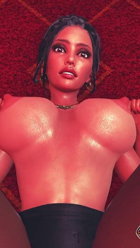 นมใหญ่ อาเลสซ่า 3D เฮนไต - ห้องคลับส่วนตัว POV มิชชันนารี่ & ท่าโดกี้ครีมพาย
