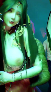 Modelo de movimiento lujurioso: curvas en fuego - animación 3D hentai