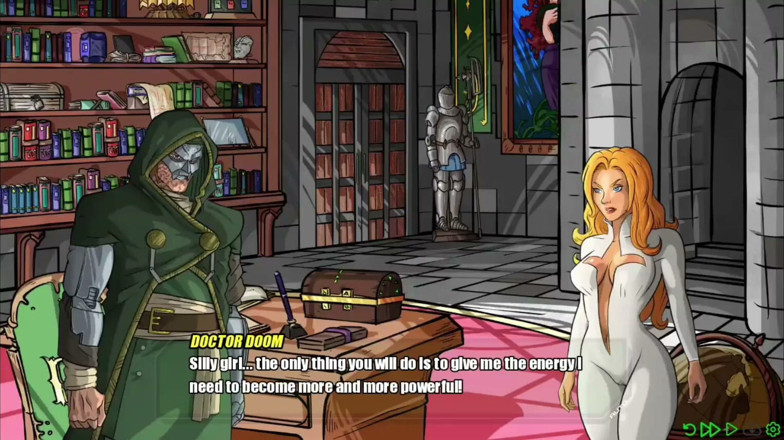 Xr Gamer: Ms Bowen Strips for Her Master - Doomination Gameplay Part 1