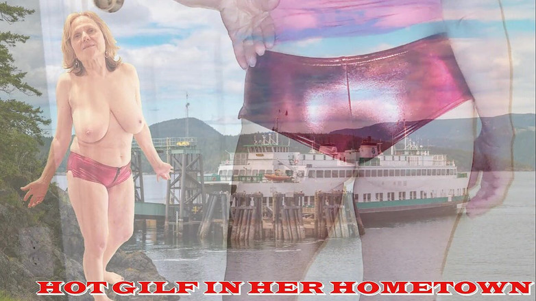 MarieRocks: Bunică sexy în orașul ei natal