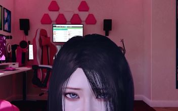3D Horny Slut Sexy Asian Babe Got Fucked so Hard by Big Dick
