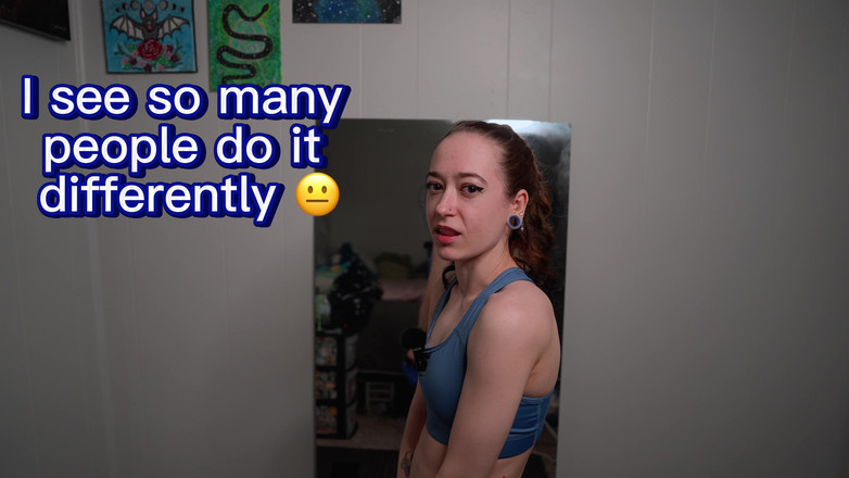 Stayin_Negative: 寝室でエクササイズをする