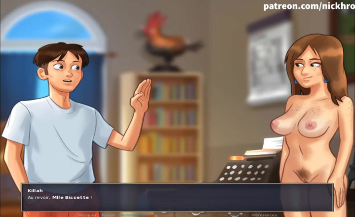 Cartoon Universal: Summertime saga teil 10 - ficke meine ex-lehrerin (französischer sub)