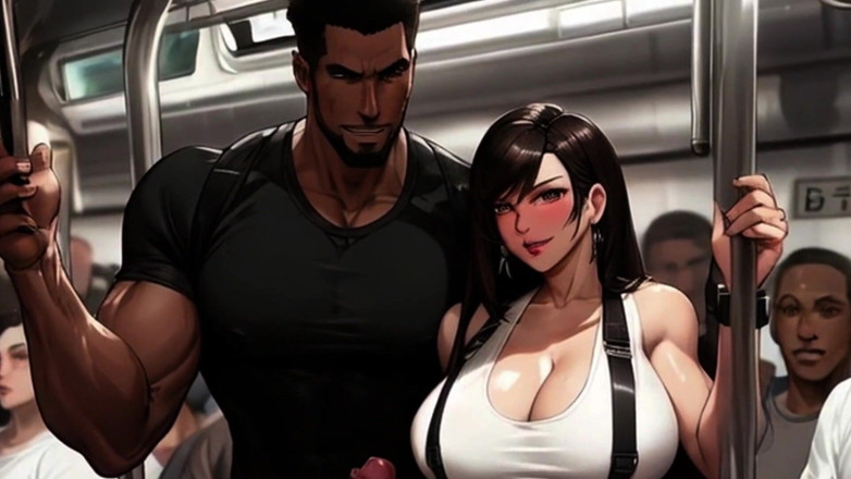 Spicy Toons: Tifa Always Meets the Most Interesting People on the Midgar...