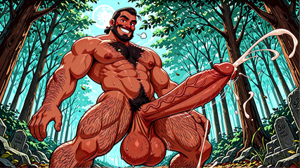 Erotic Man: Vilda Hunks poserar med monsterkukar som kommer