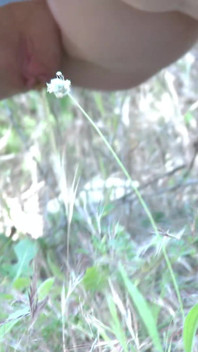 Tania Kiss: a Little Pee in Nature for the Young French Tania Kiss