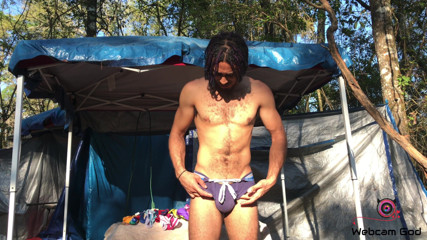 Arthur Eden aka Webcam God: Exotic underwear (4K)