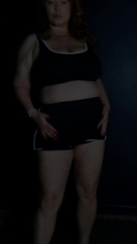 Sexy BBW Sam38g Shaking Assets in Gym Wear