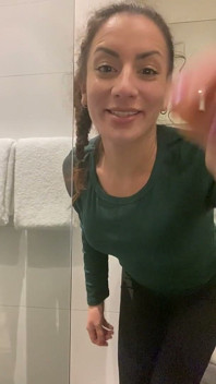 Pissstrålen Som Slog Mot Fönstret