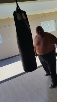 Bubba güreş antrenmanı onunla başa çıkabilir misin?