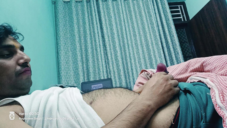 Rajasthani-old-lover: Ik pronk met mijn pik