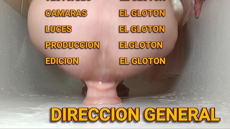 Elgloton: The Glutton Swallowing Some Donuts