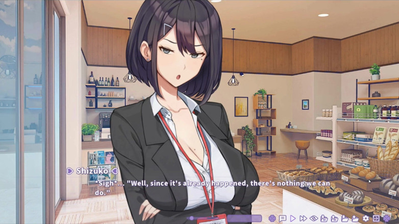NSFWOtaku: Hentai Game - Summer Clover - Shizuko Masturbacja Scena