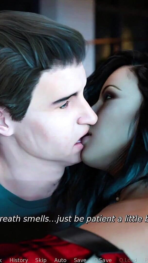 Anna Exciting Affection #22 - Sucking dick in bar - 3d hentai comic (Porngame201)