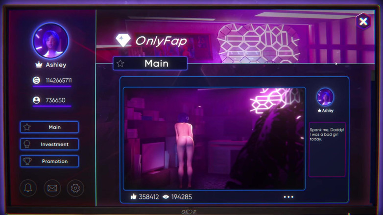 LewdArcade: Onlyfap Simulator 3 Game Porno [permainan penuh] permainan seks, permainan telanjang
