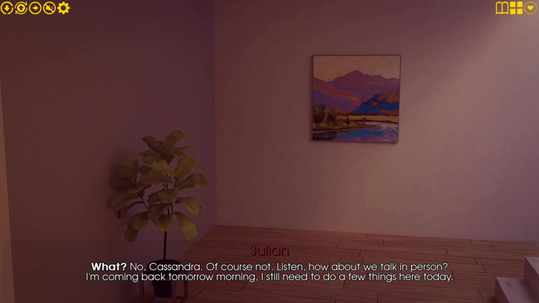 3D Cartoon Porn: My Pleasure 30 - Julian Fucks Haley in Bed at Night After...