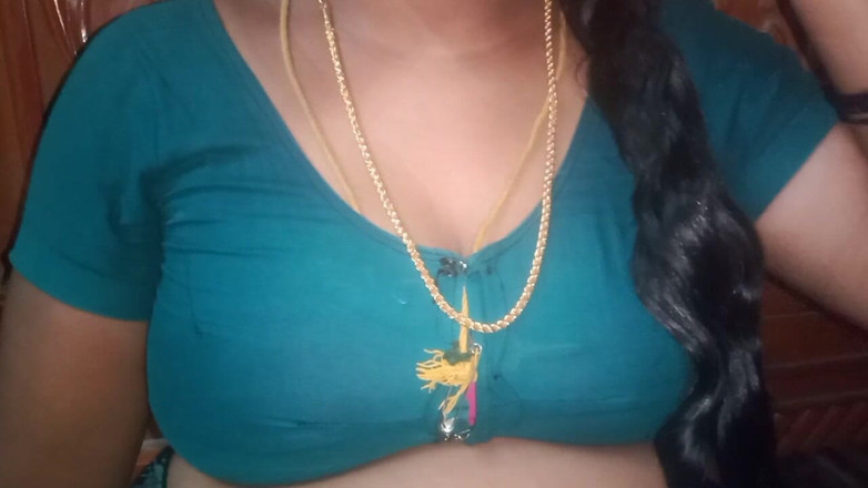 Vaishnavi vaishu: Tamilská teta si mačká prsa, když je sama a nemůže...