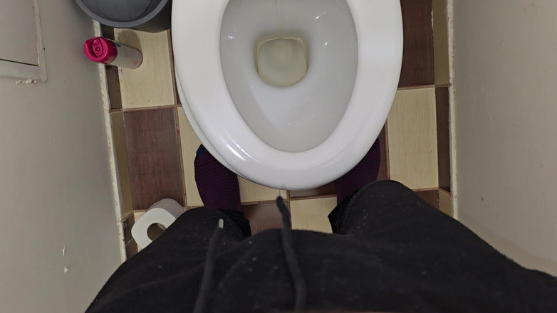 Alpha pee king: Faccio Pipì in Piedi Nel Bagno Subito Dopo Essere Tornata...
