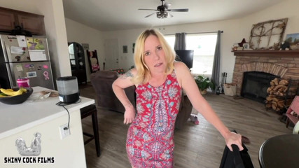 Shiny cock films: Forgetful Stepmom Makes It up with Her Tight Pussy - Birthday...