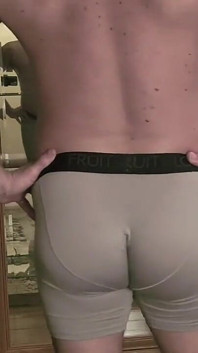 Transparenter Anprobe, Sexy Arsch Schleppen