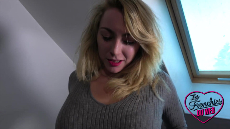 The Frenchies of the web: Elisa, Blonde with Big Tits, Wants Two Cocks