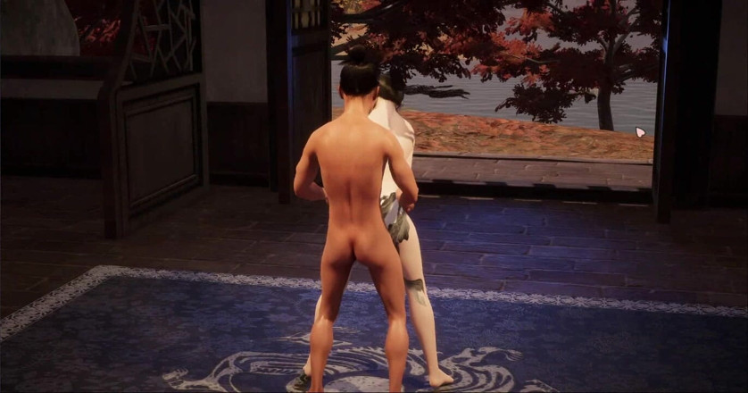 Sungame: 与武侠女郎的艺术性交