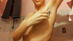 Cuteblonde666: Holení si mých chlupatých podpaží