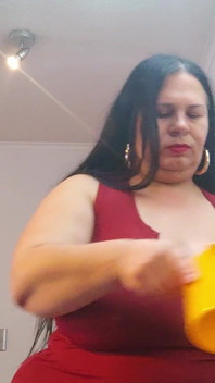 Mama vitregă latino cu curul gras, Numai pentru fani cu încetinitorul.