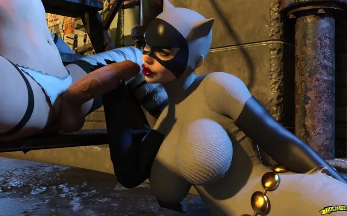 Gameslooper Sex Futanation: Fucking on Gotham City - Animation