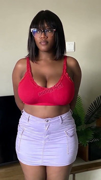 Big Ass Ebony Lily Blume's Idea of an Apology Is Birthday Sex Cum in Pussy