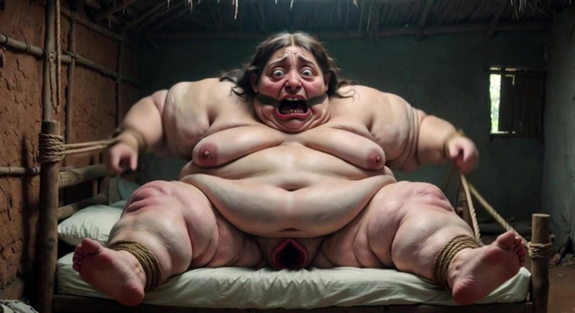 YOUR BEST FANTASY: Desperate SSBBW in Rope Bondage - Dripping Fat Wide Pussy