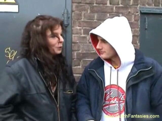 Dutch Fantasies: Gagging The Hot Dutch Brunette MILF