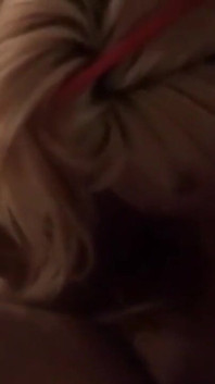 Hot Blonde Alma Blowjob and Facial