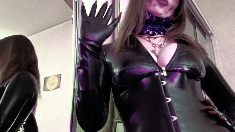 Eva Latexxx: Femdom Facestting Eva Latex Fetish Mistress Footjob BDSM Pvc Slave...