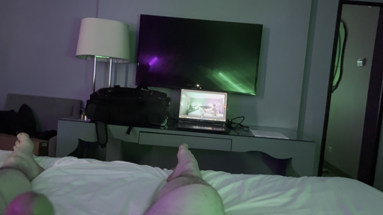 Lady Lazarus: POV Blowjob and Fucking with Harrison Mark Rope Tied