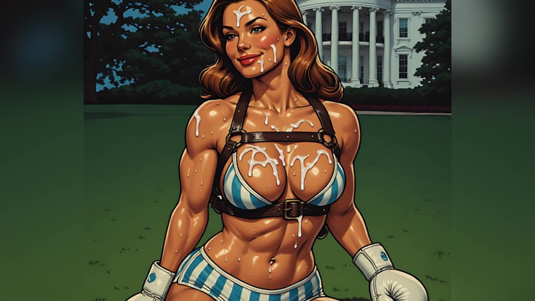AI Porn: Incrivelmente fit boxing babes art