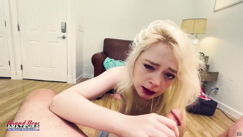 Brand New Amateurs: Petite Blonde Big Tits Annie Archer Dildo BJ Passionate Cum...