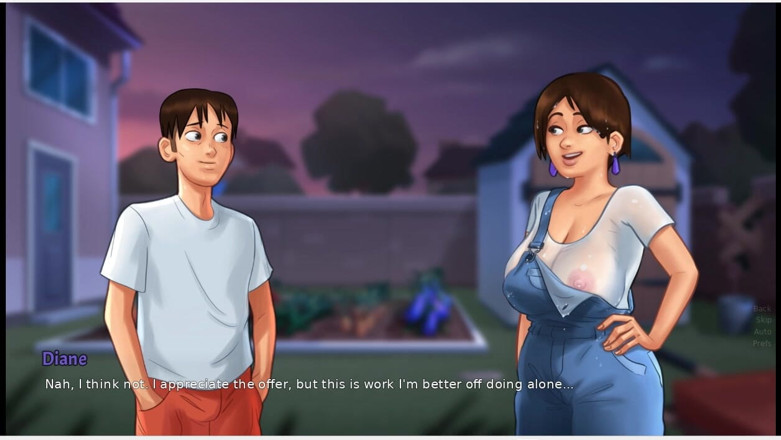 XXX Games Bunk: Summertime Saga - เกมเพลย์ - ฉากสวมบทบาท - ฉากเย็ด Jenny ในห้องนอนและโต๊ะอาหารเย็น