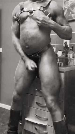 Brodyjayrichardson: Nippleplay fetish hitam binaragawan dan pijat prostat bermain-main mani muncrat