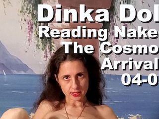 Cosmos naked readers: Dinka Doll citește goală Sosirile cosmosului