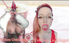 FinDom Goaldigger: Pod mými velkými rty kouzlo