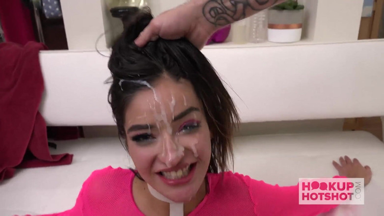 Hookup Hotshot: Exotic teen Emily Willis gets smashed hard