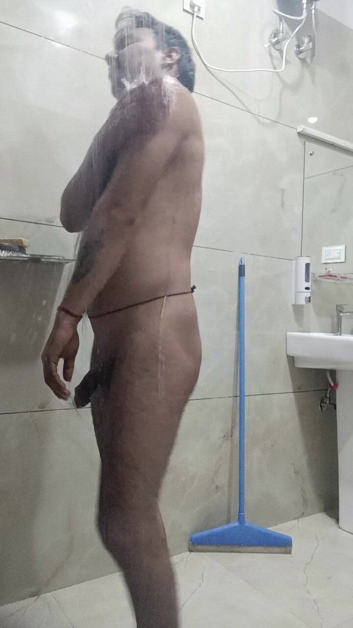 Rajasthani-old-lover: Дезі людина отримує очищення